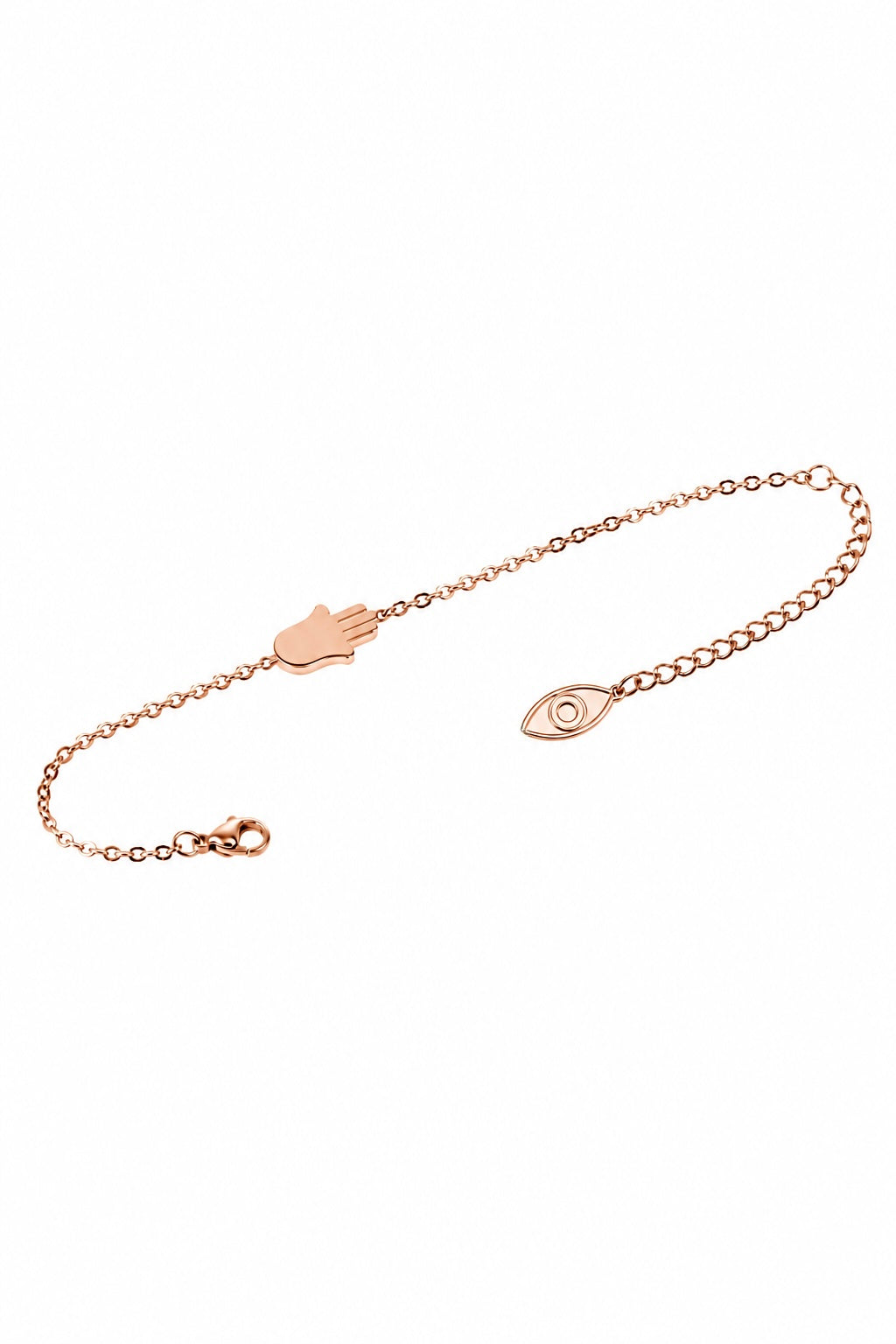 TFU TFU Hamsa Bracelet – Rose Gold Plated Stainless Steel