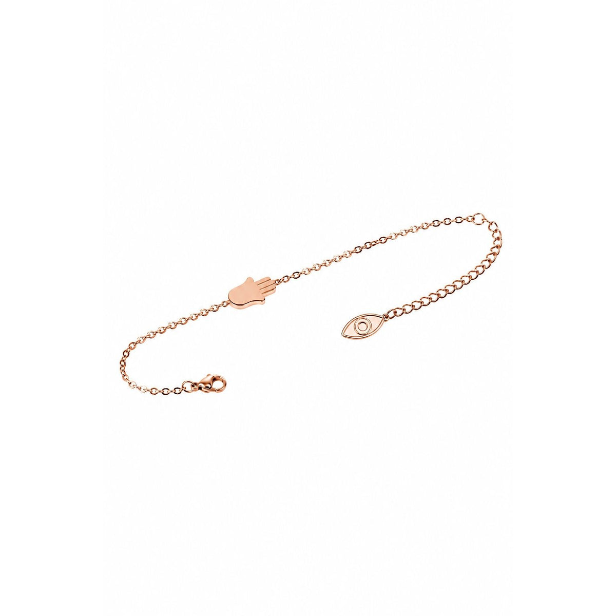 TFU TFU Hamsa Bracelet – Rose Gold Plated Stainless Steel