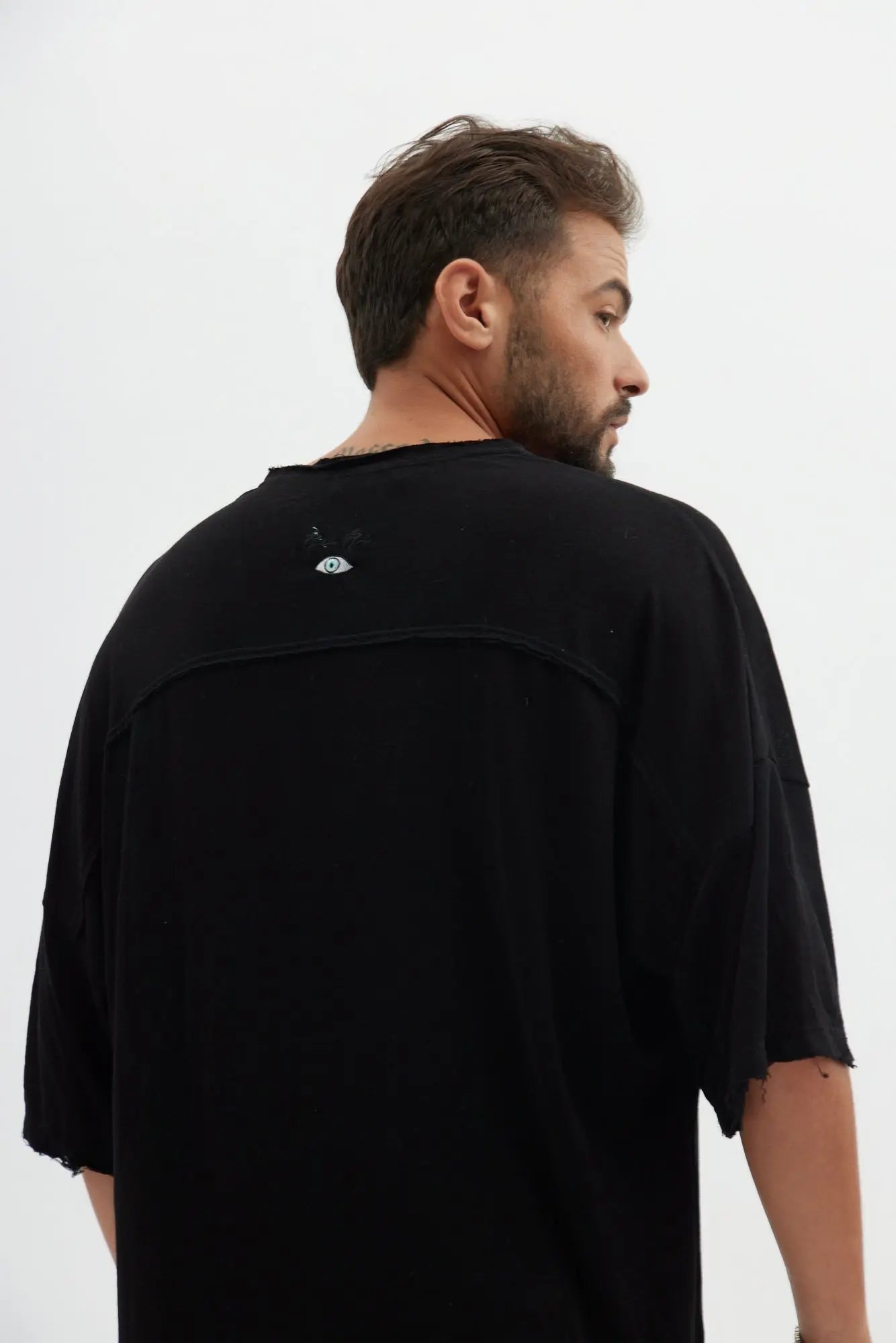 Dor Oversized Shirt - Black TFU-TFU shop