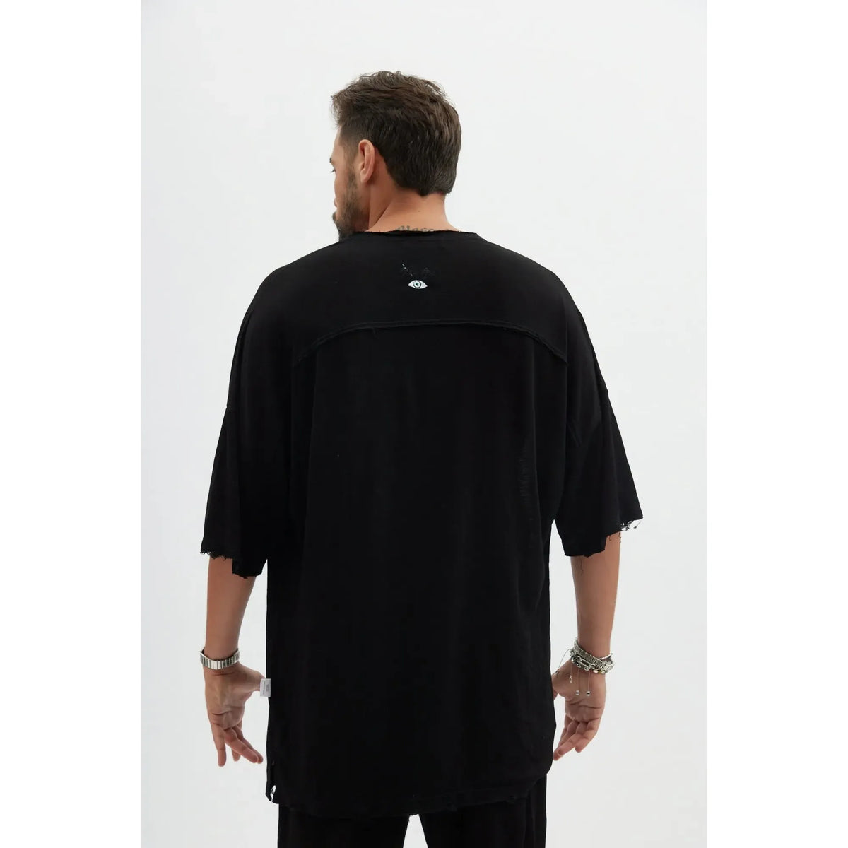 Dor Oversized Shirt - Black TFU-TFU shop