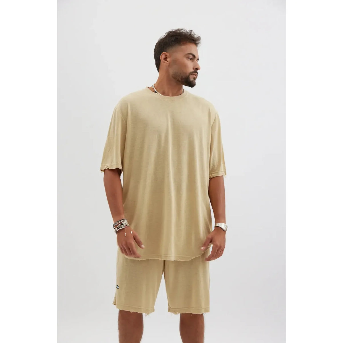 TFU TFU Soft Essential Tee – Stone TFU-TFU shop