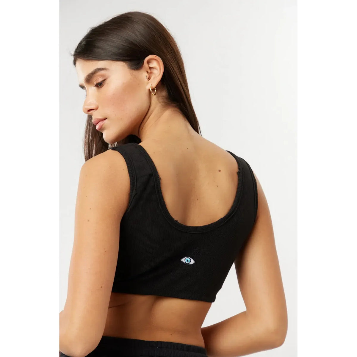 Essential Crop Top - Black TFU-TFU shop