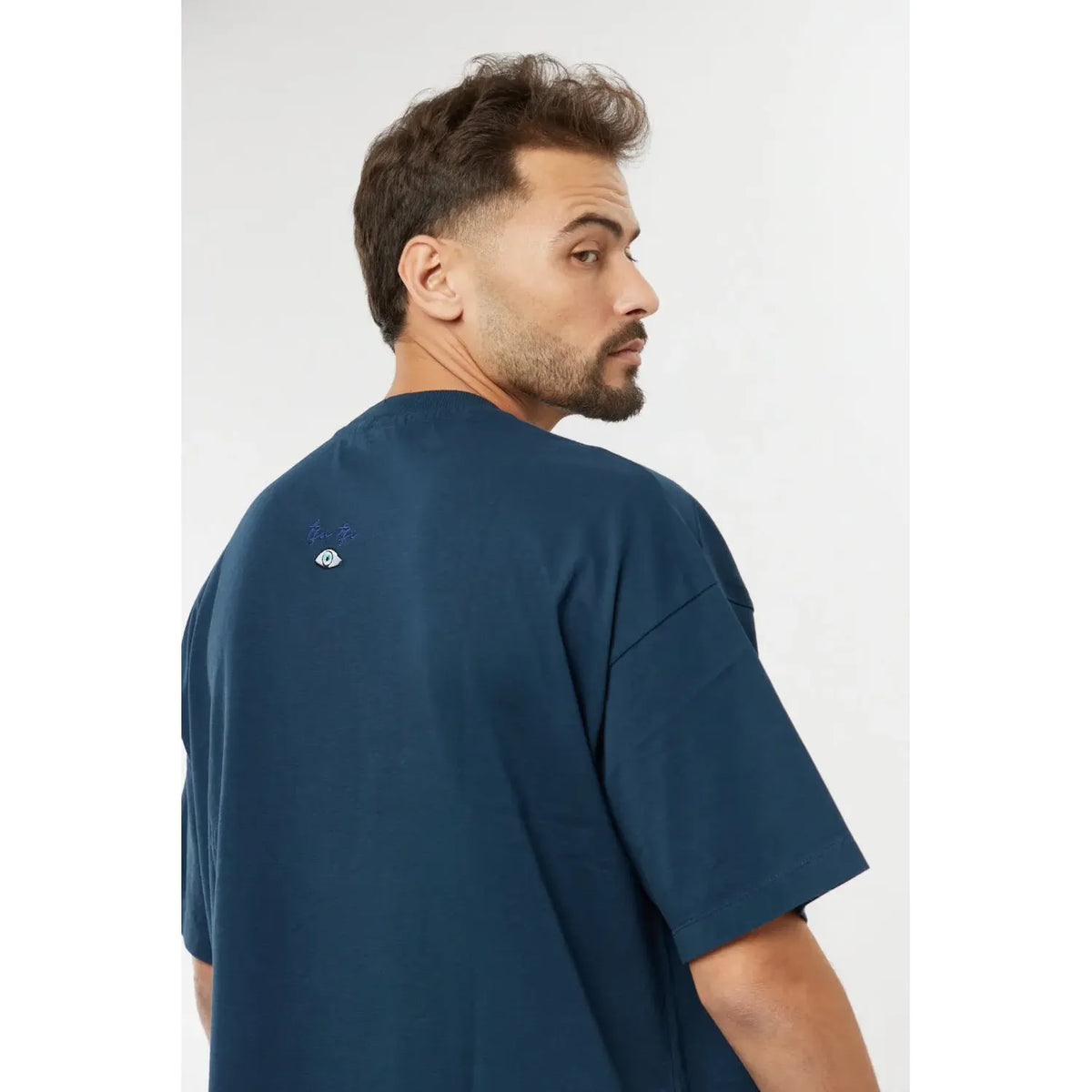 Cotton T-Shirt - Blue Navy TFU-TFU shop