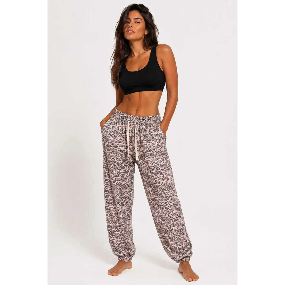 Essential Crop Top - Black