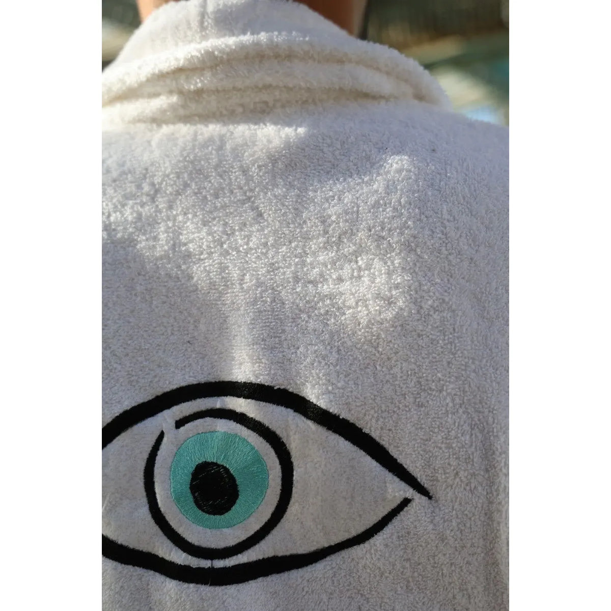Elliptical Eye Bathrobe - men TFU-TFU shop