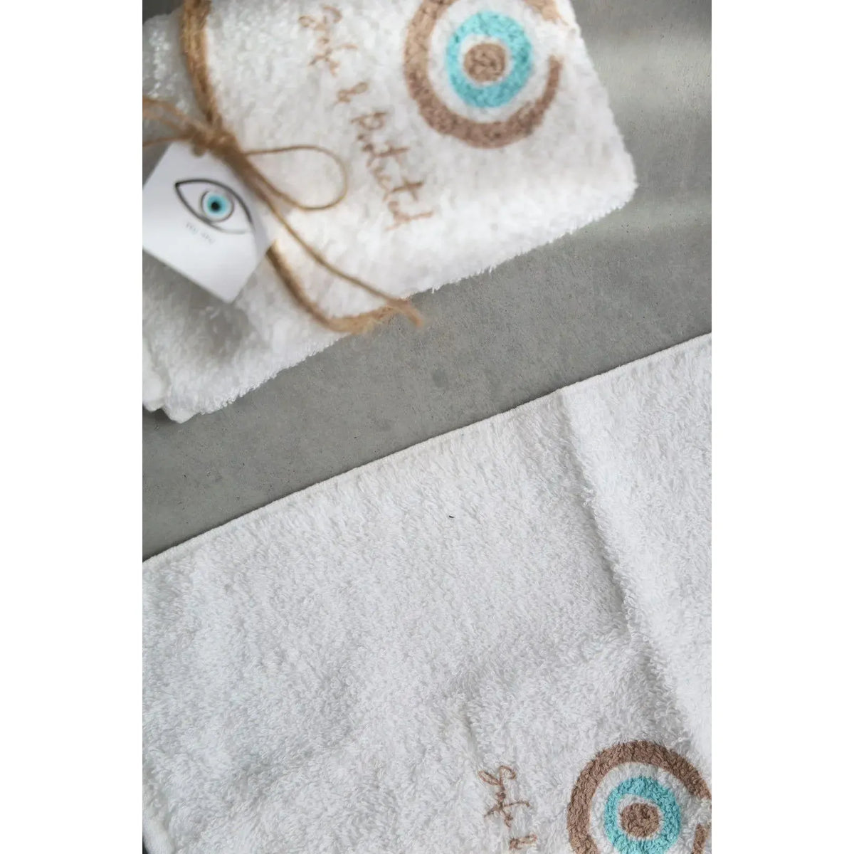 Hand Towel 4 package - Round Sand Eye TFU-TFU shop