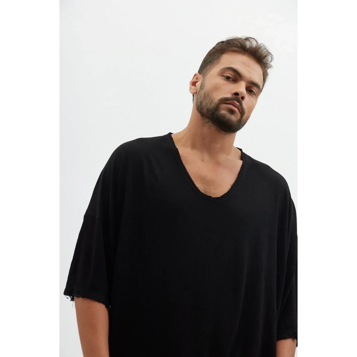 Dor Oversized Shirt - Black TFU-TFU shop