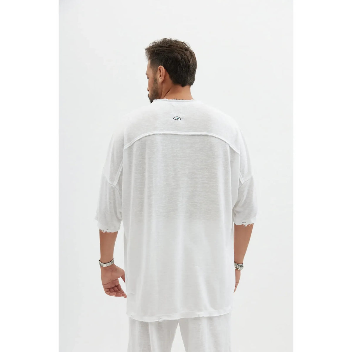 Dor Oversized Shirt - White TFU-TFU shop