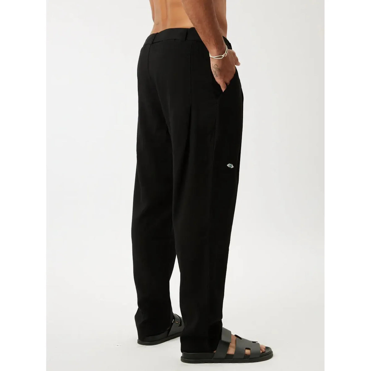 LUX belt Pants - Black TFU-TFU shop