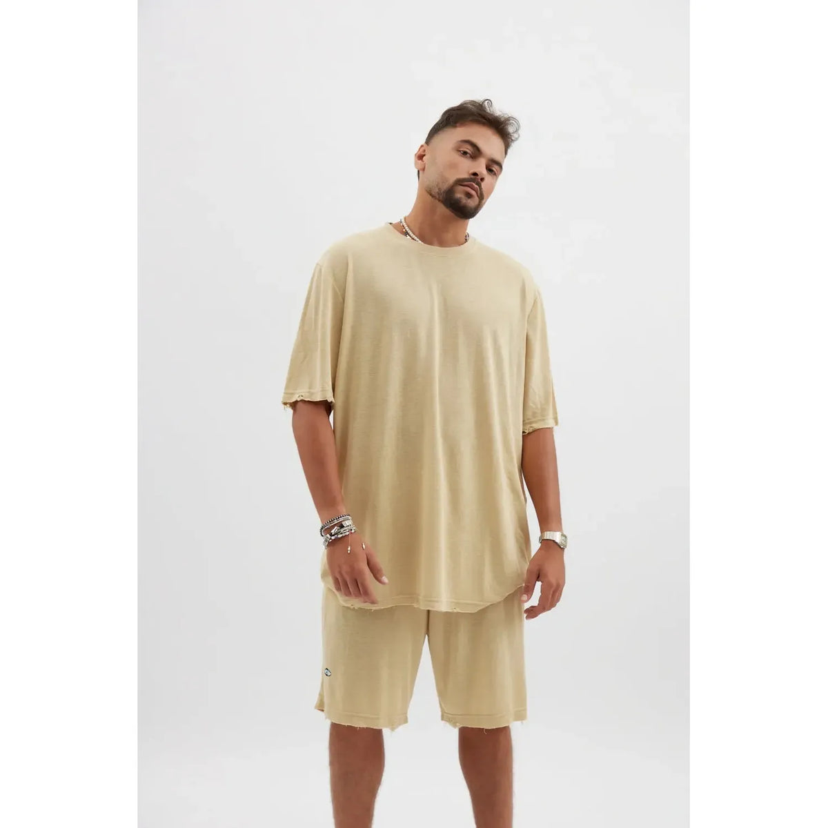 TFU TFU Soft Essential Tee – Stone TFU-TFU shop