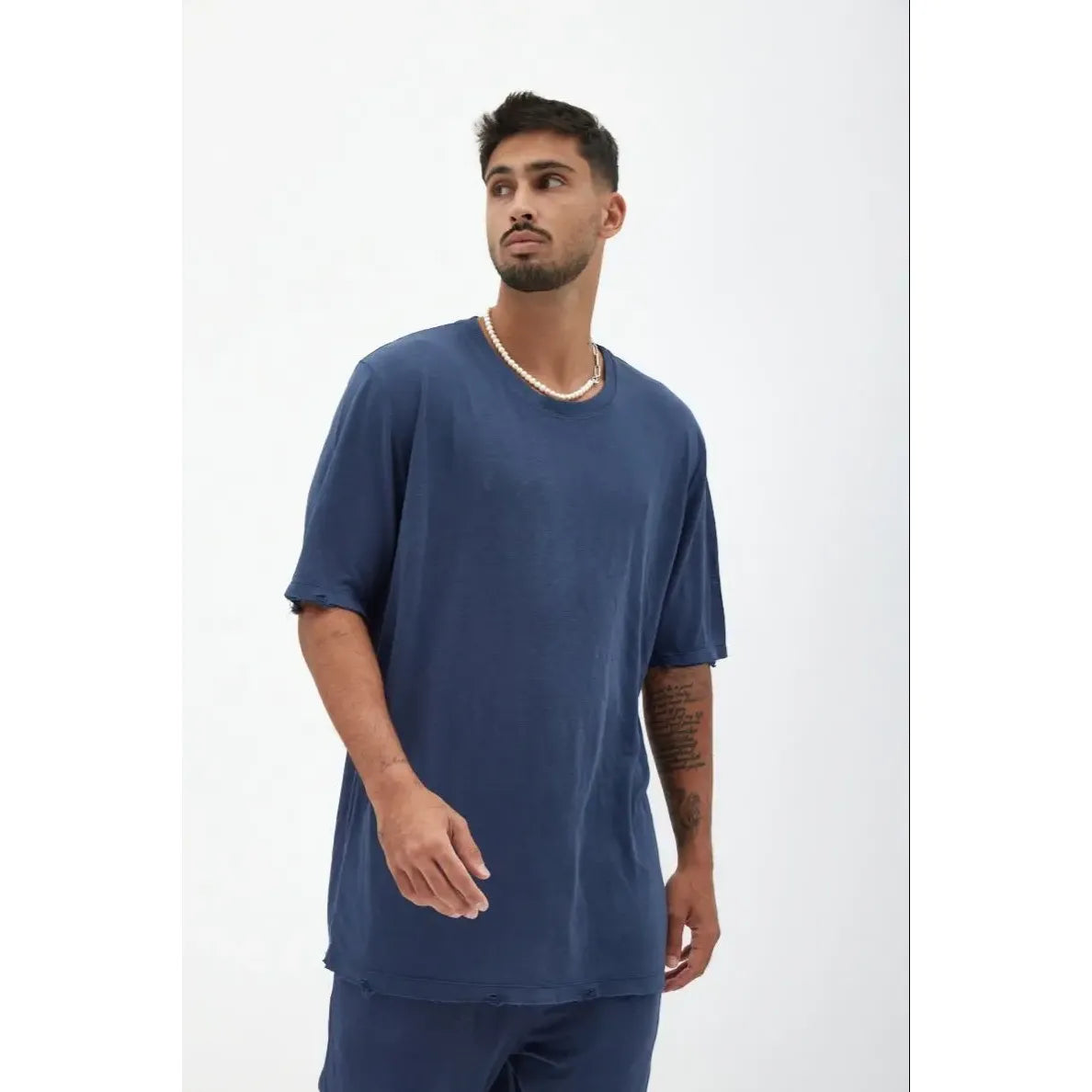 TFU TFU Soft Essential Tee – Navy blue TFU-TFU shop