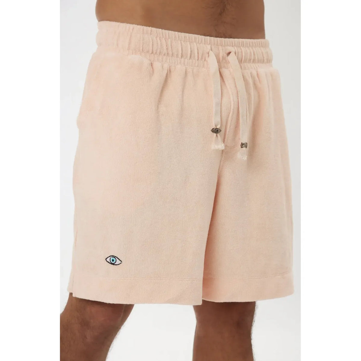 Towel Bermuda Shorts - Peach TFU-TFU shop